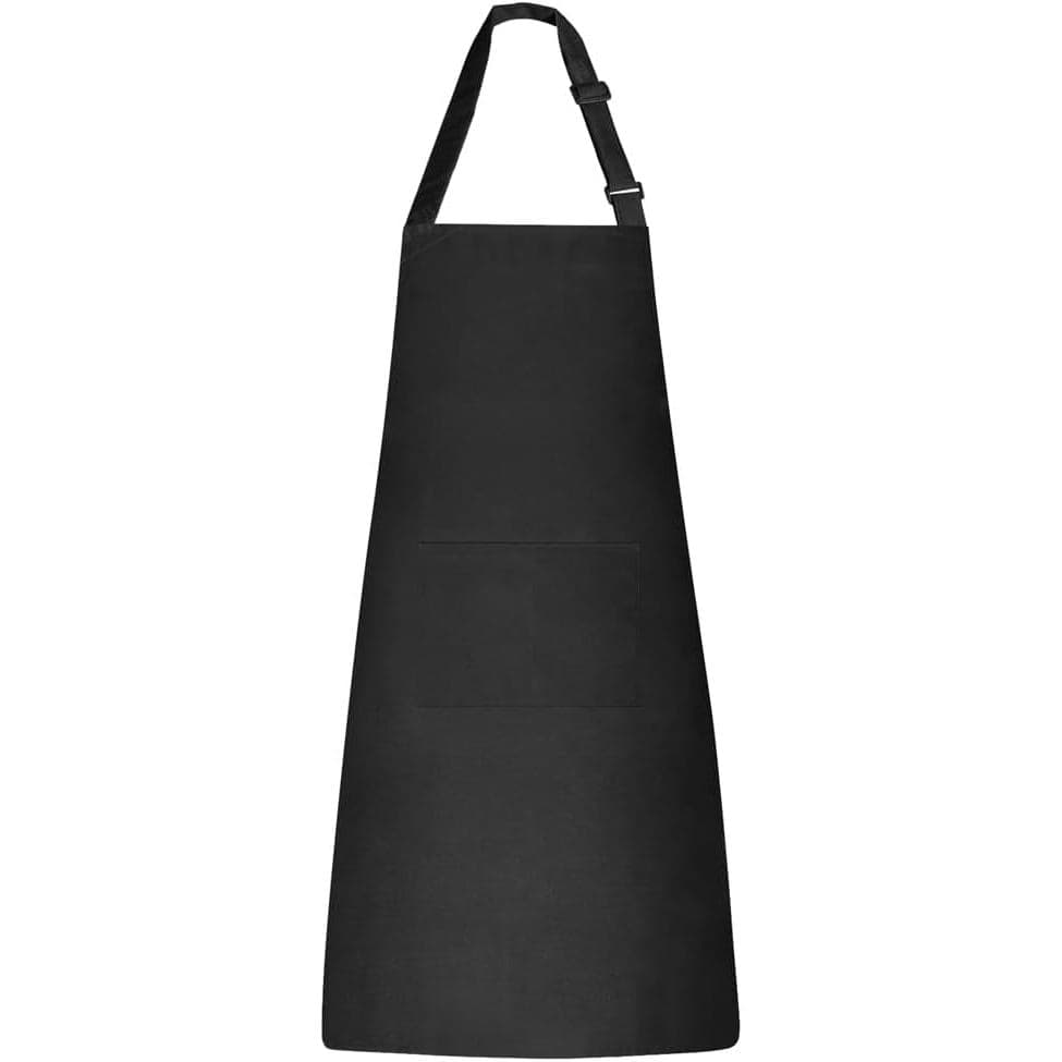Avental de chef, avental com dois bolsos grandes, alça de pescoço ajustável, avental de cozinha, avental de cozimento li