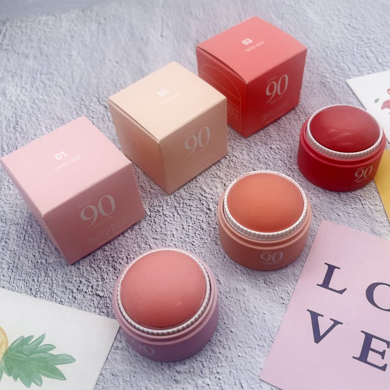 Segure ao vivo redondo esférico Blush creme lama expansão cor sol vermelho feminino monocromático Nude maquiagem Natural