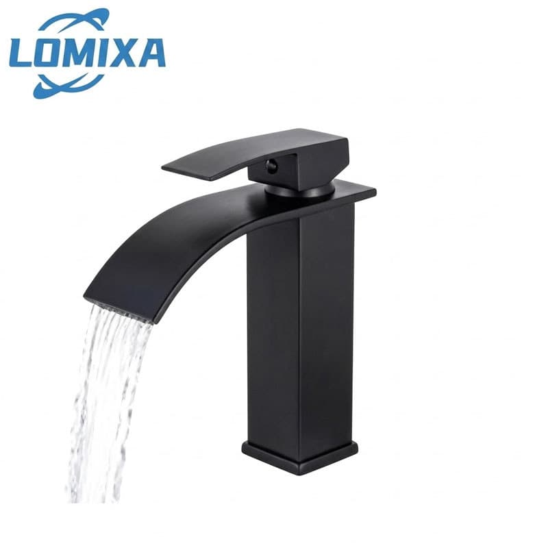 Torneira Banheiro Monocomando Misturador Quente Fria Inox Preto Prata Lavatório Bancada