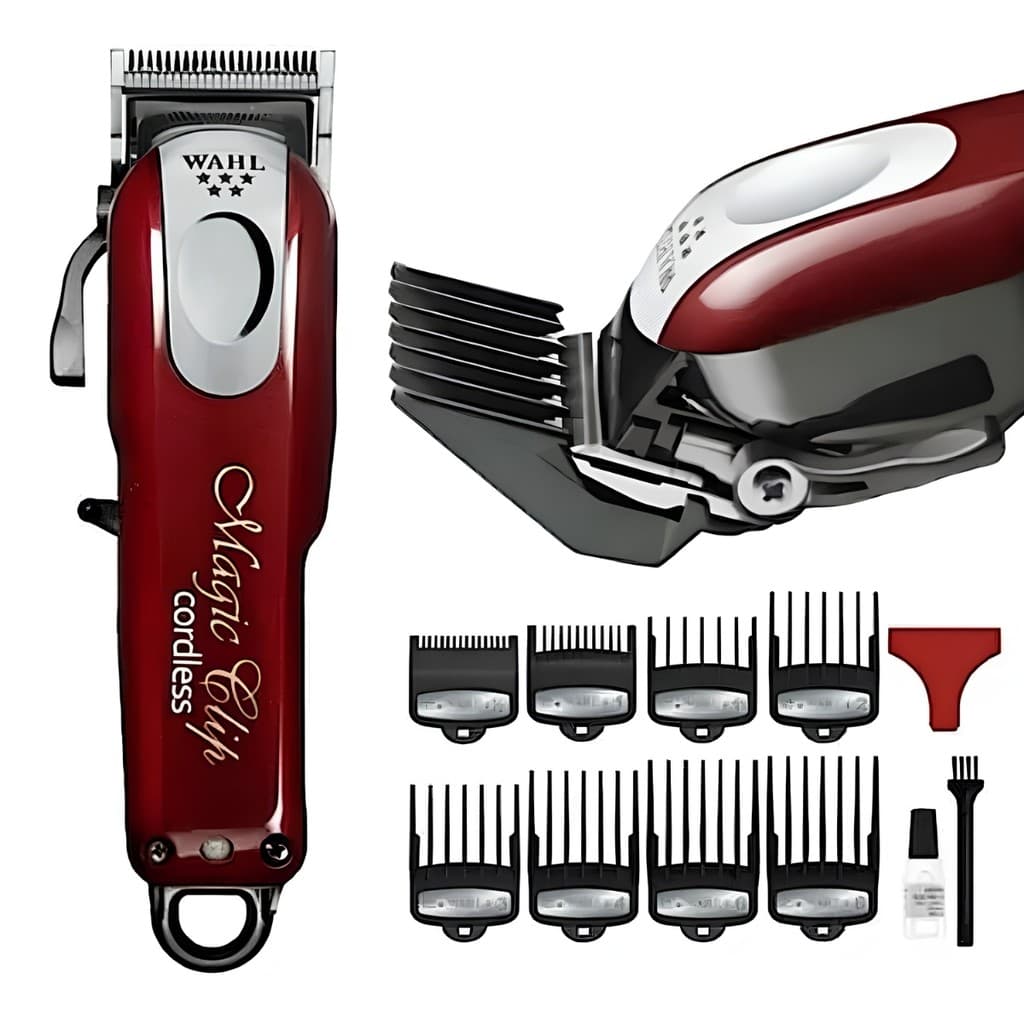 Máquina De Cortar Cabelo Magic Clip Sem Fio Wahl Bivolt