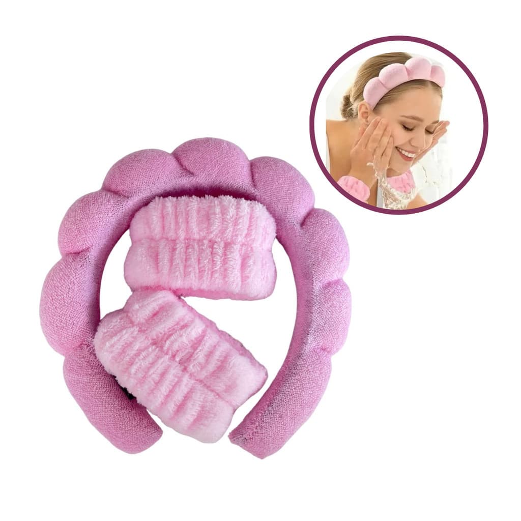 Tiara Nuvem Skin Care Maquiagem Spa Facial