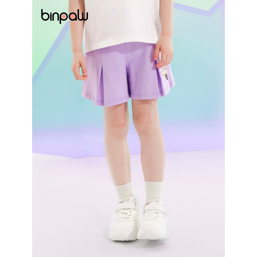 Meninas verão Shorts 2026 novos produtos algodão moda legal ao ar livre calças quentes meninas calças do bebê saia