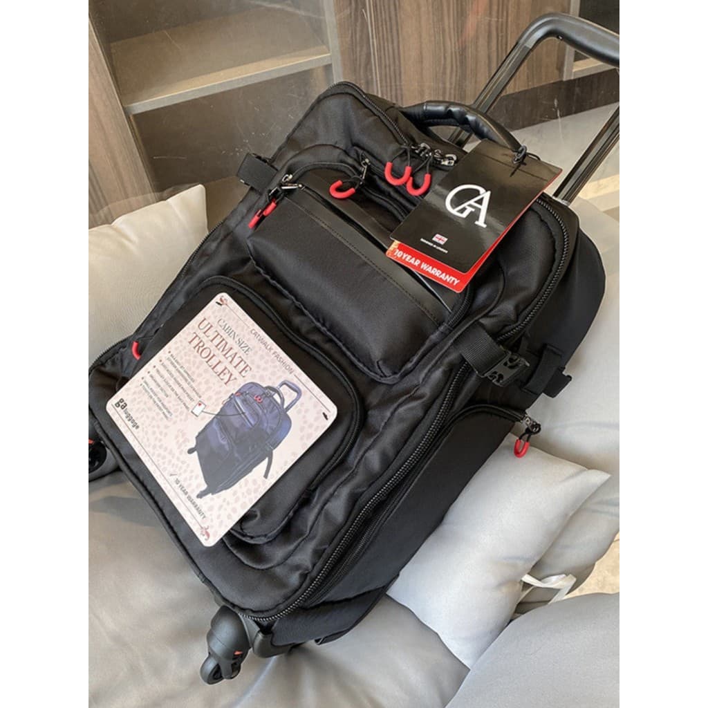 Exportado para o Japão 60cm multifuncional 20 carrinho de embarque mochila leve masculino Notebook câmera SLR