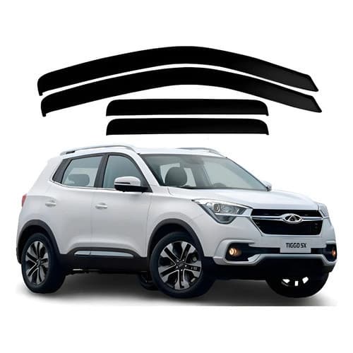 Calha De Chuva Acrilica Fumê Tiggo 5 2019 A 2022 4 Portas