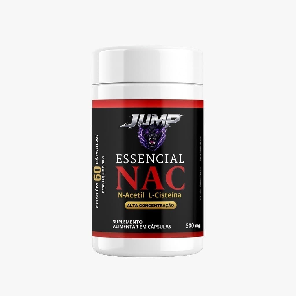 Essential NAC 600mg 30 Cápsulas Jump