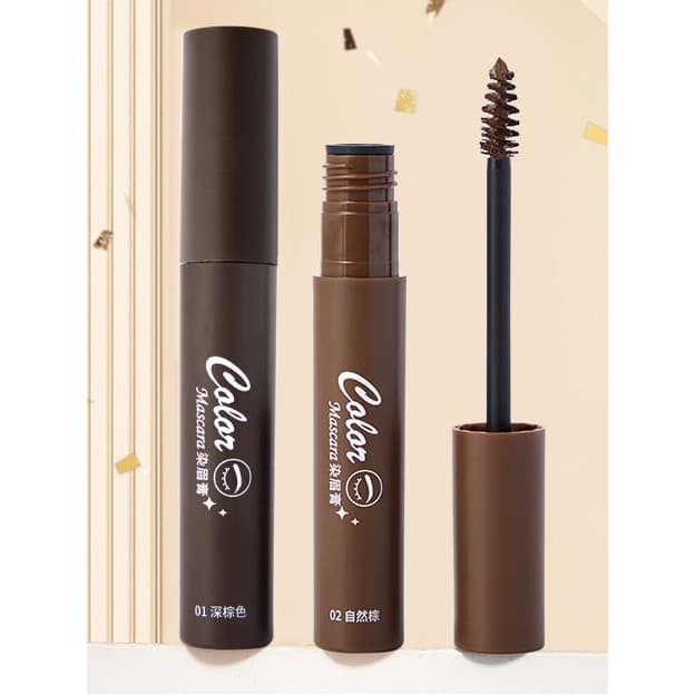 Tintura creme de sobrancelha cor clara Natural tridimensional de longa duração não é fácil de tirar maquiagem desbotamen