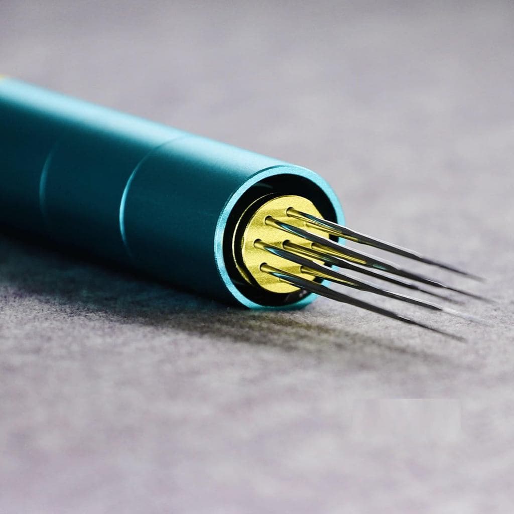 Caneta de Agulhas para Máquina de Feltragem Elétrica, Atualização com 1-9 Agulhas, Controle de Velocidade Variável Rápid