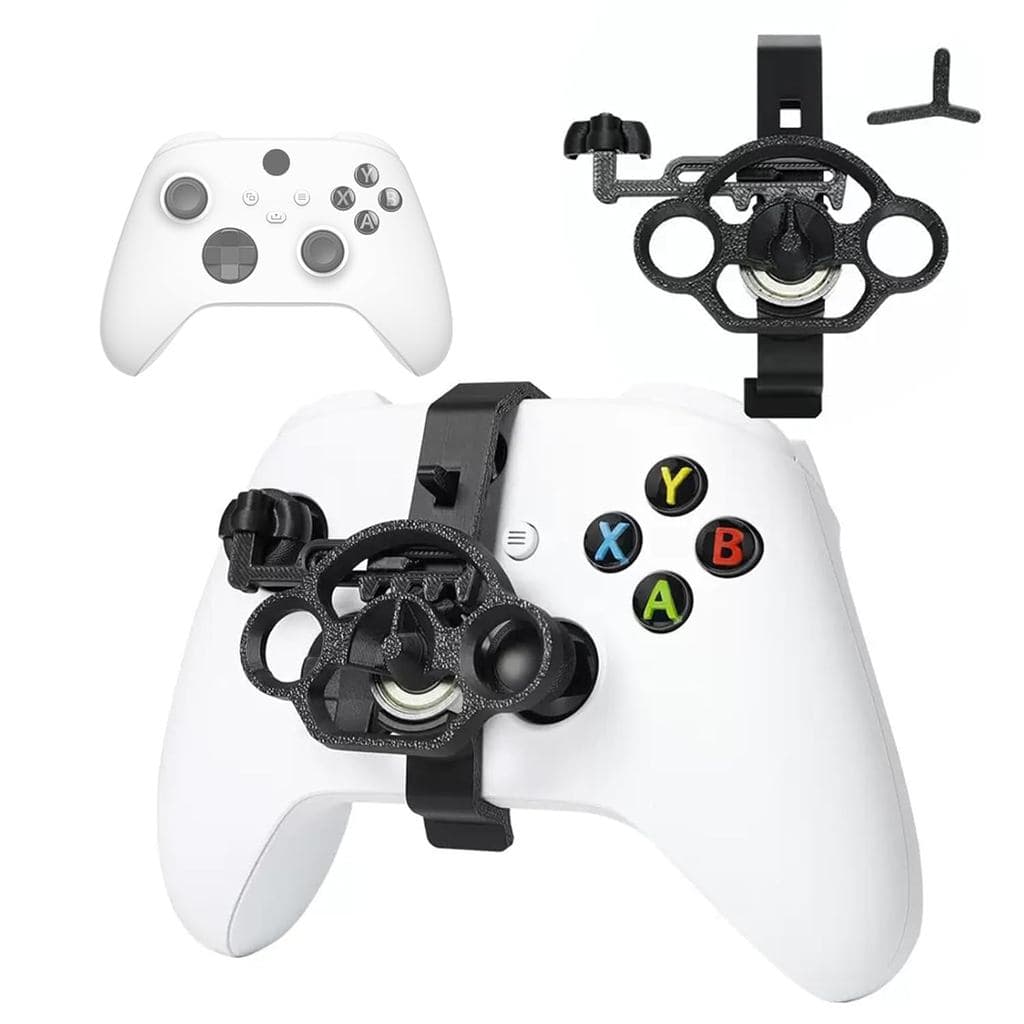 Acessório de Volante Xhiver Mini para Controle X-box ONE X/S, Acessório de Volante para Jogos de Corrida para X-box (Pre