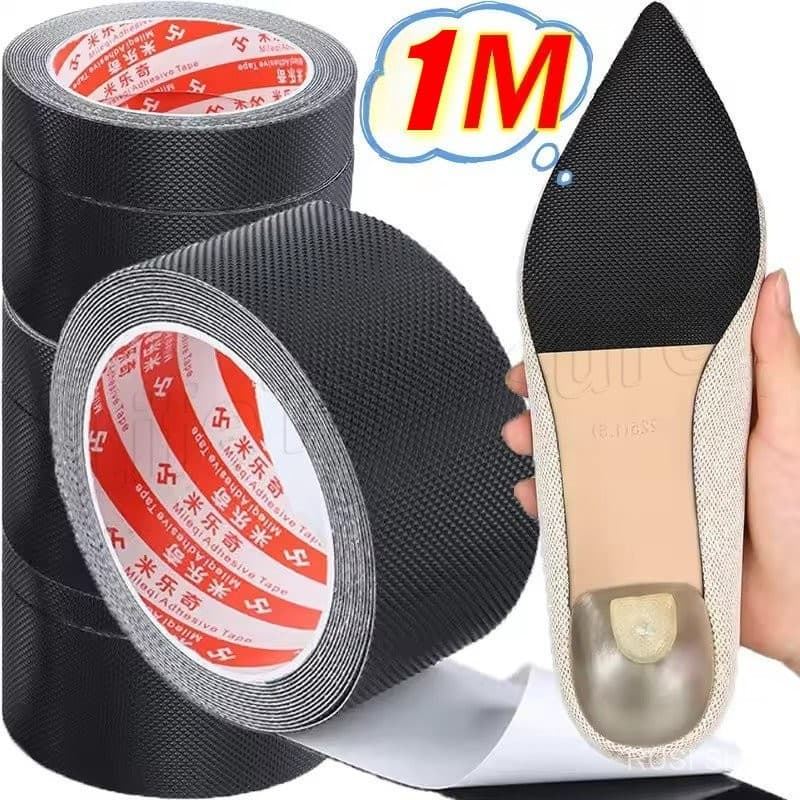 Adesivo Antiderrapante De Sola De Sapato Autoadesivo De 100 Cm-Almofadas De Borracha De Salto Alto-Protetores Antiderrap