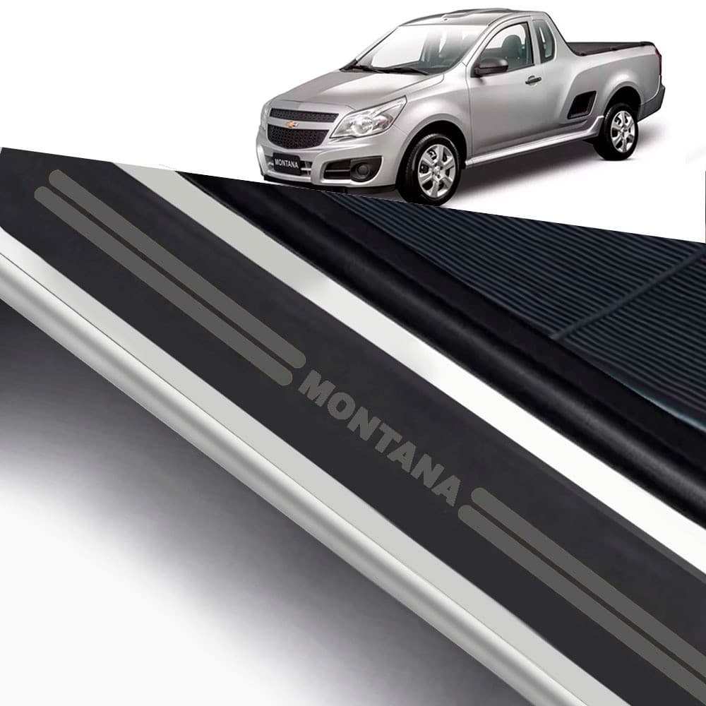 Soleira De Porta Gm Montana Modelo Universal Carro personalizado
