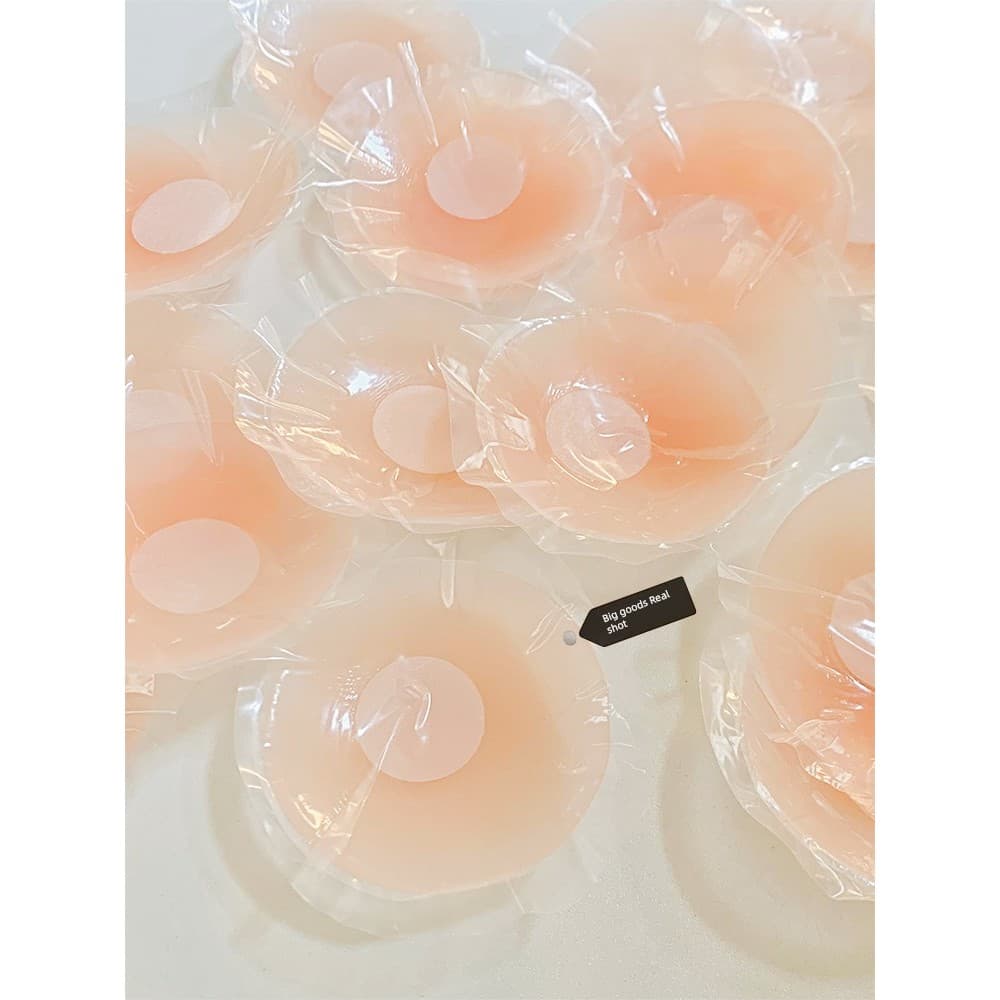 Anti-colisão Silicone invisível peito adesivos feminino verão casamento roupa interior estilingue estilo fino respirável