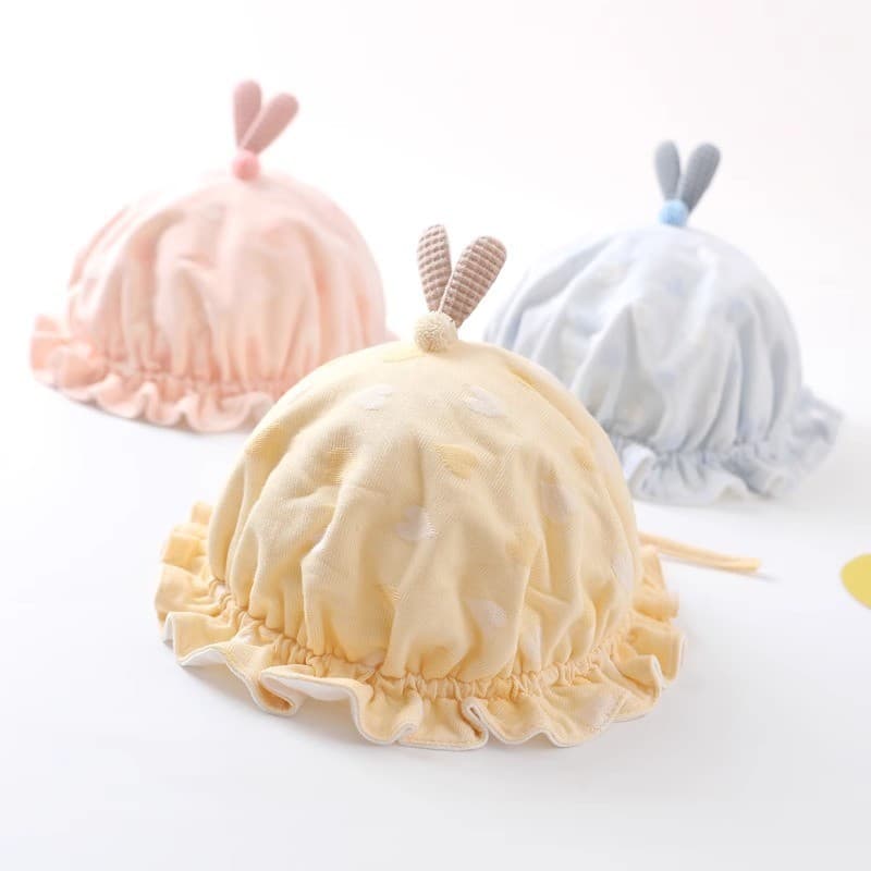 Chapéu de bebê primavera outono estilo ocidental pequeno mês idade balde chapéu bebê recém-nascido estilo inverno puro a