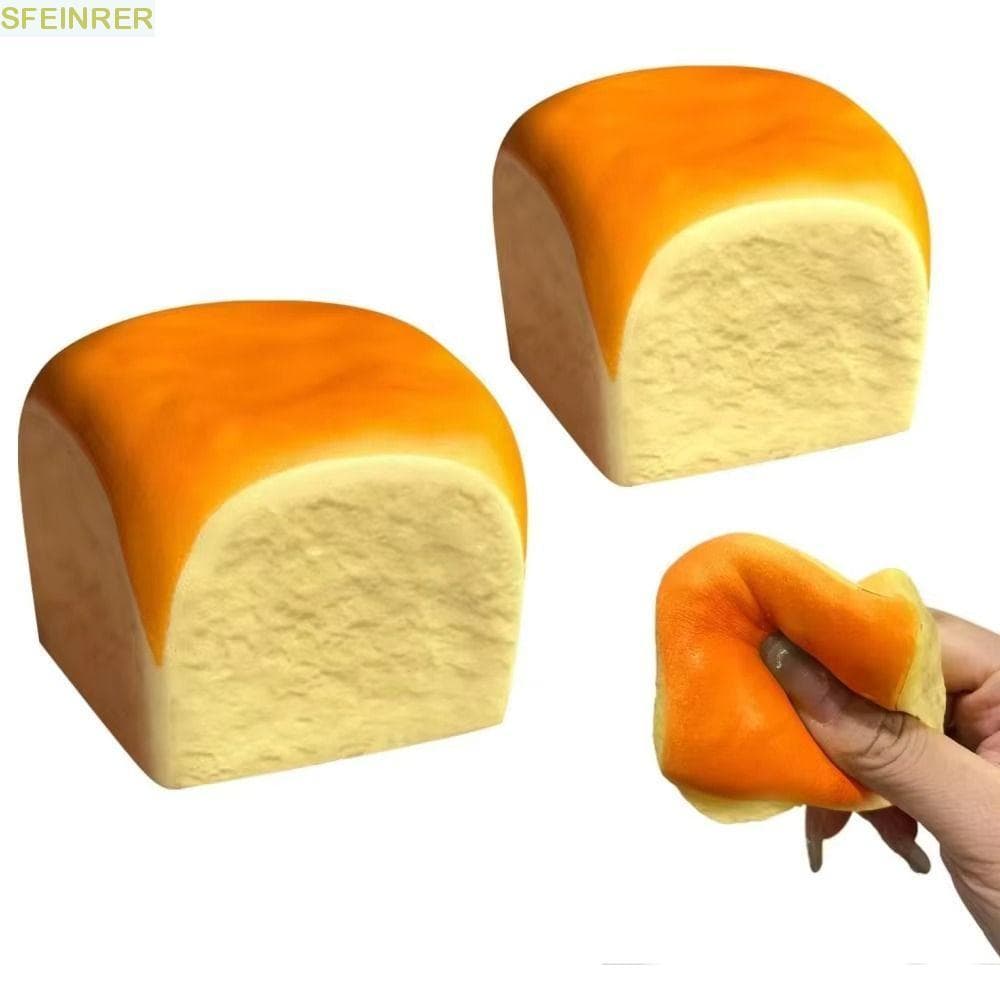 SFEINRER Sensory Fidget Ball , Squishy De Pão Havaiano Calmante E Macio De Ascensão Lenta , Brinquedo Simulado De Recupe