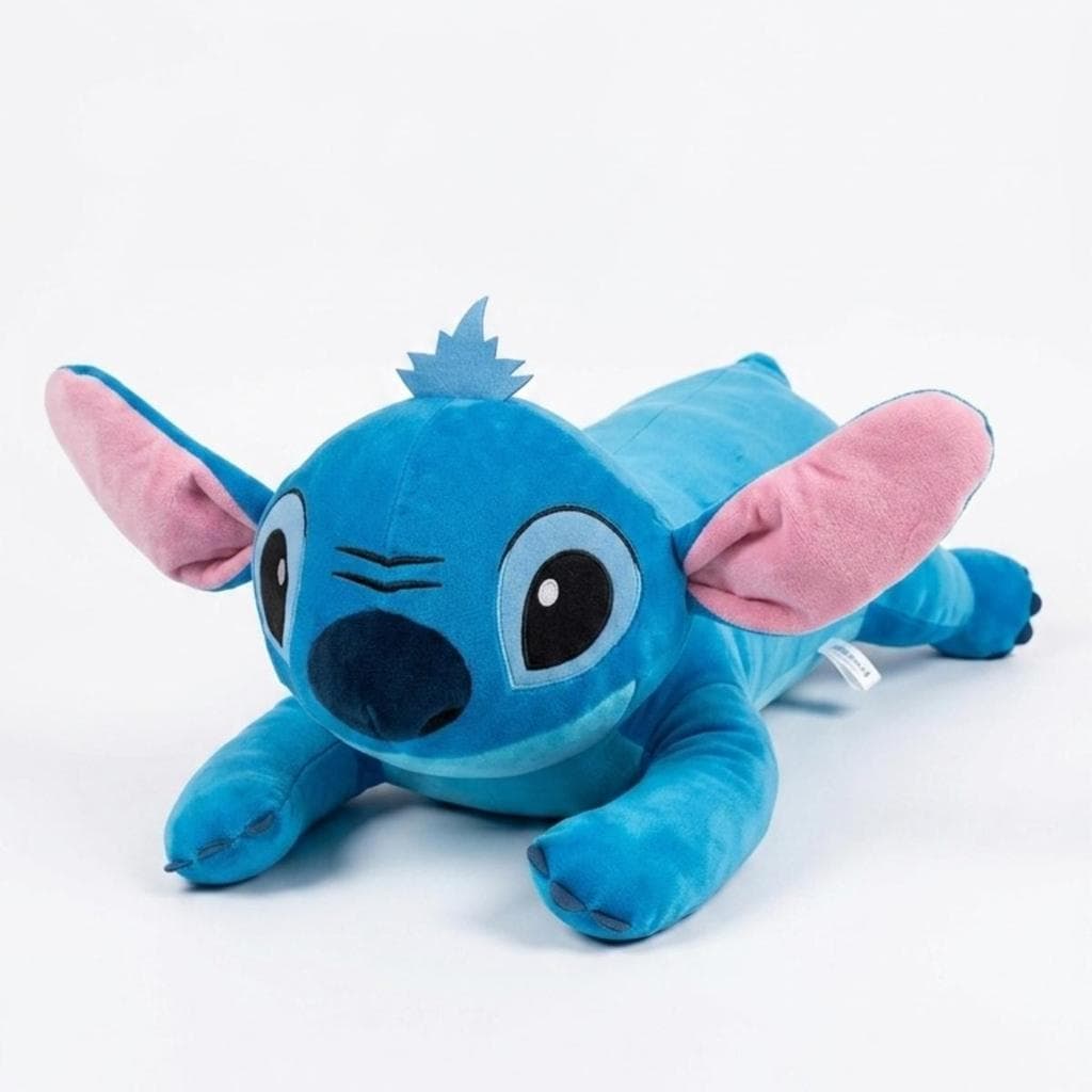 Pelúcia Stitch Gigante 90cm – Travesseiro de Corpo Macio com Capa Lavável Presente Criativo