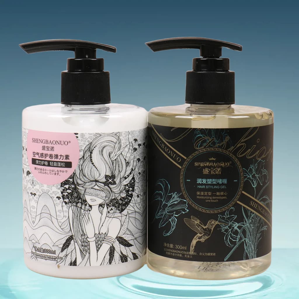 Ela Sheng Bao Nuo condicionador estilo de cabelo Gel sensação de ar Curling elastina hidratante estilo fragrância de lon