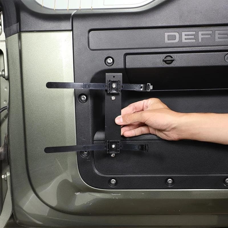 Para Land Rover Defender 90 110 130 20-23 Suporte De Armazenamento Da Porta Traseira Do Carro Extintor De Incêndio Cesta