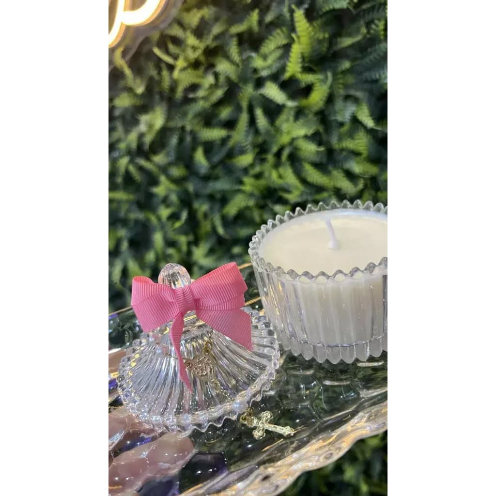 Vela Aromática em Bomboniere em Vidro - 200g