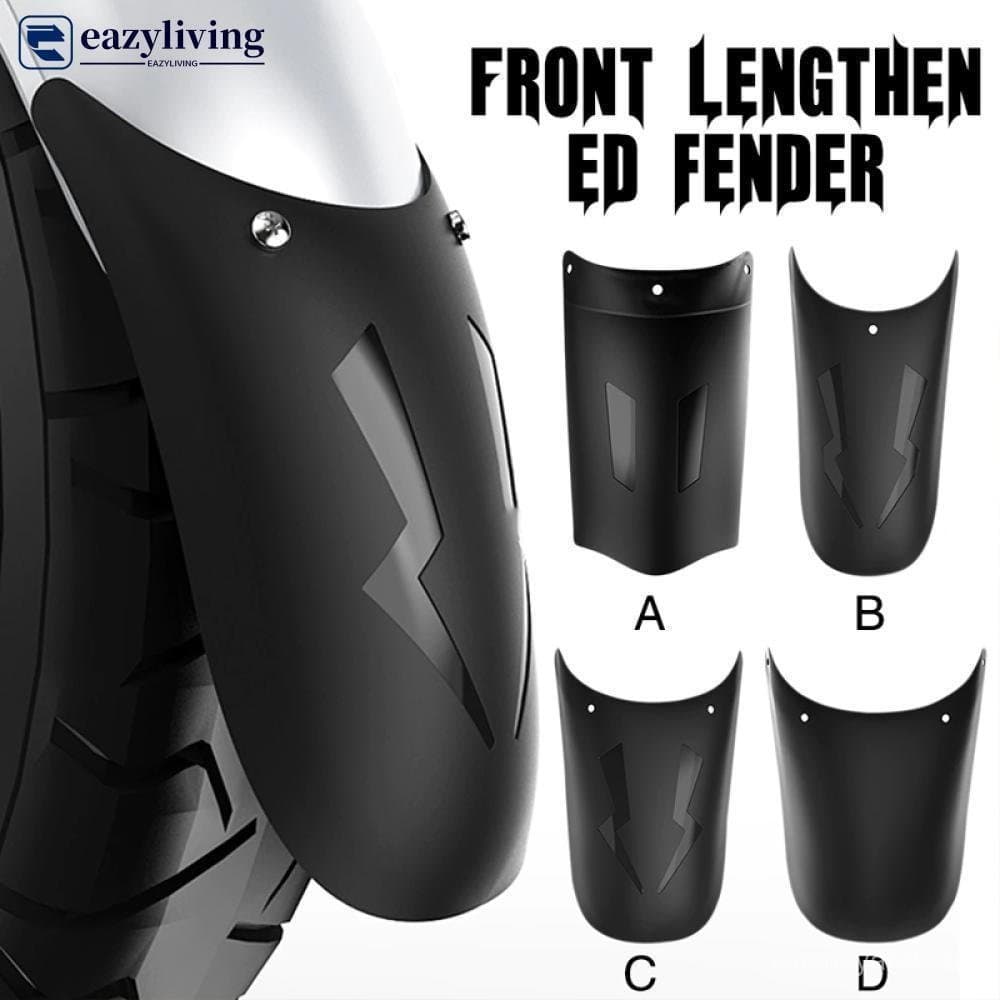EAZYLIVING Universal Extensor De Motocicleta Alongar Pára-Choque Dianteiro Extensão Da Roda Traseira E Dianteira Fender