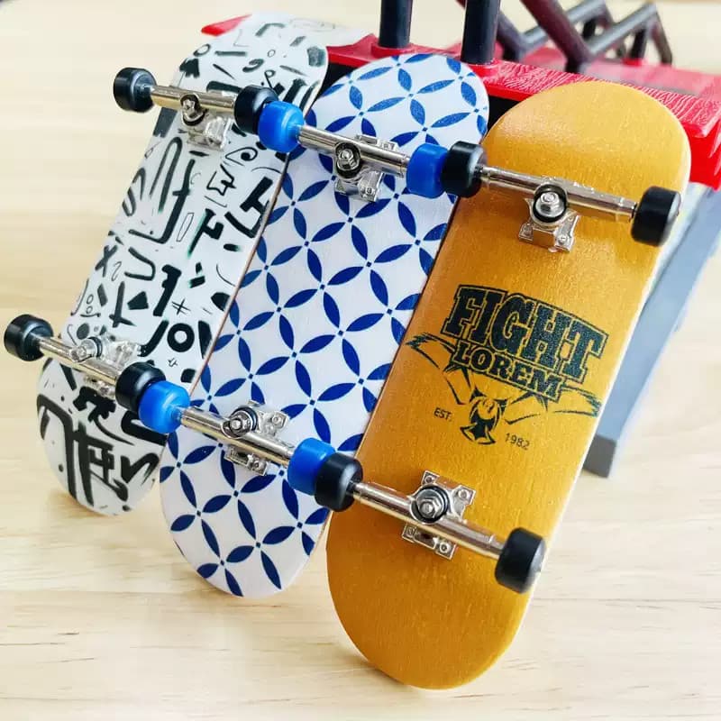 32mm Profissional maple Dedo Skate Placa Larga Rolamento Roda Liga Suporte Brinquedo Presente