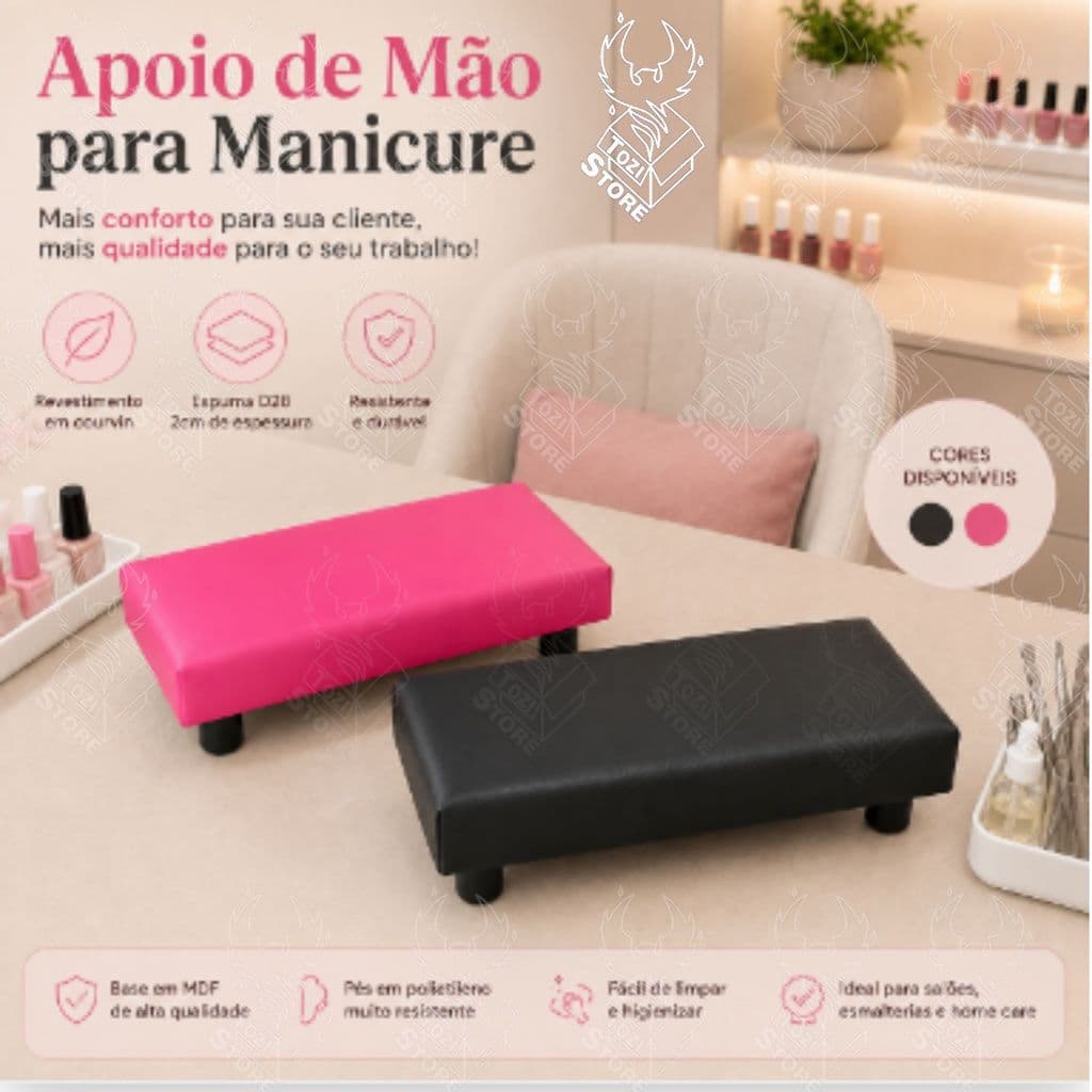 Apoio de mão para manicure PROMOÇÃO
