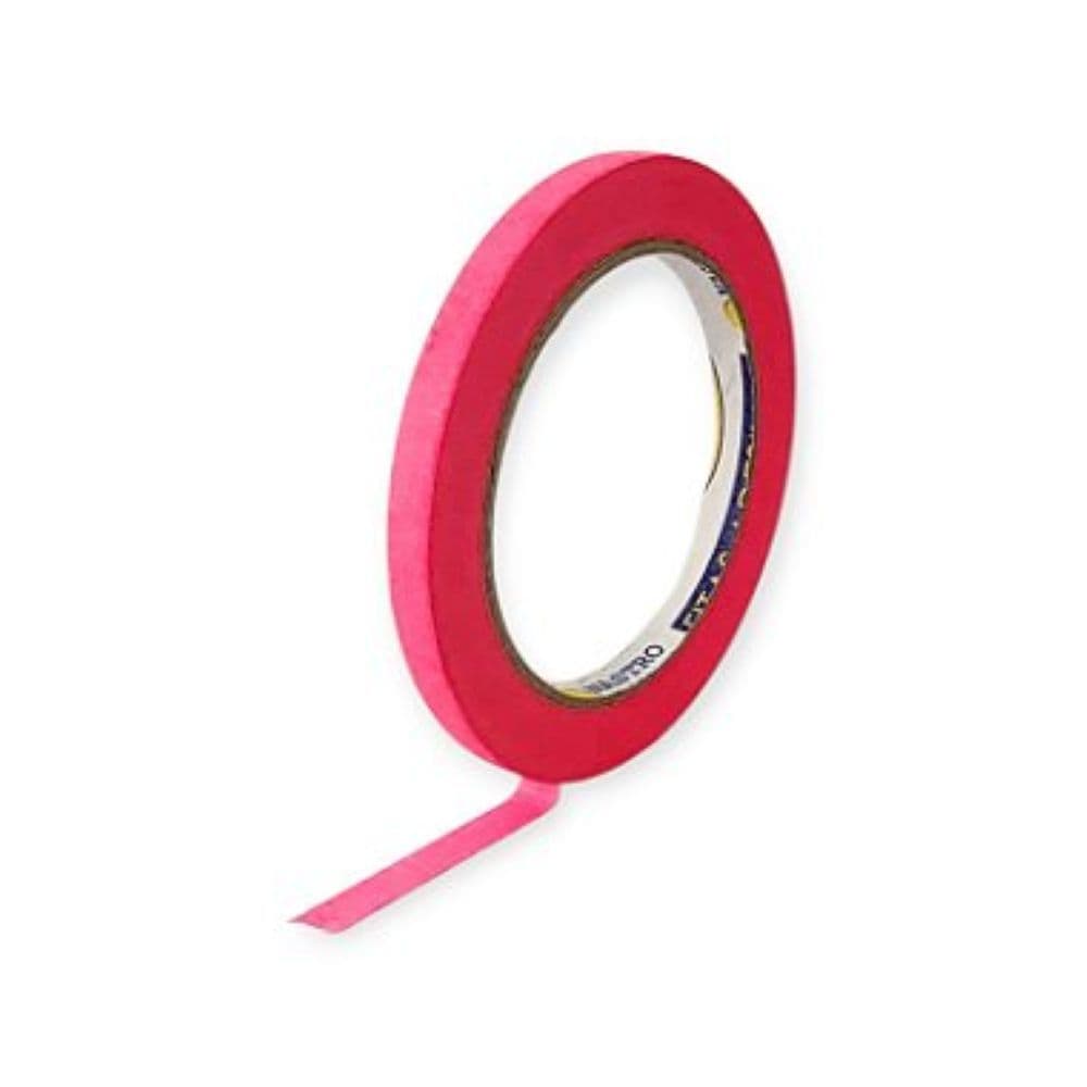 Fita Crepe 09mmx50m Cor Rosa Neon