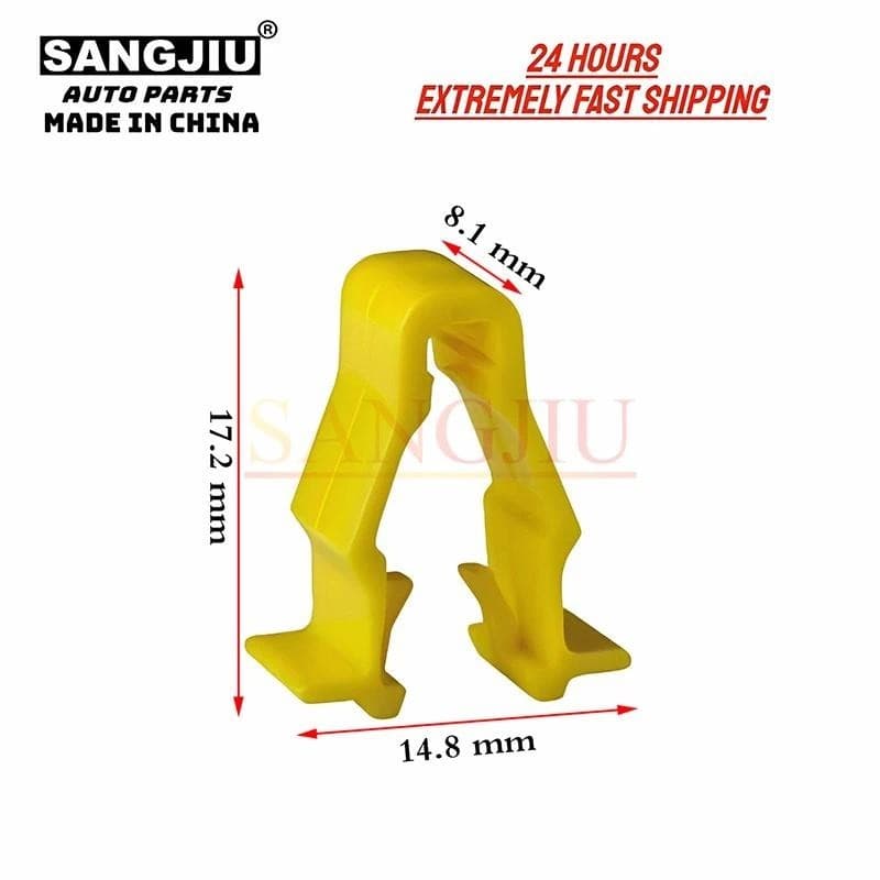 20 Peças Compatíveis Com Honda CRV HRV Piolt Amortecedor Dianteiro Fender Clipes De Moldagem Exterior 90601-SMG-003peças