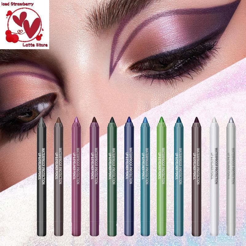 Beautyus Sombra Caneta Delineador 14 Cores Monocromático Alta Multifuncional À Prova Dwaterproof Água Pérola Glitter Gel