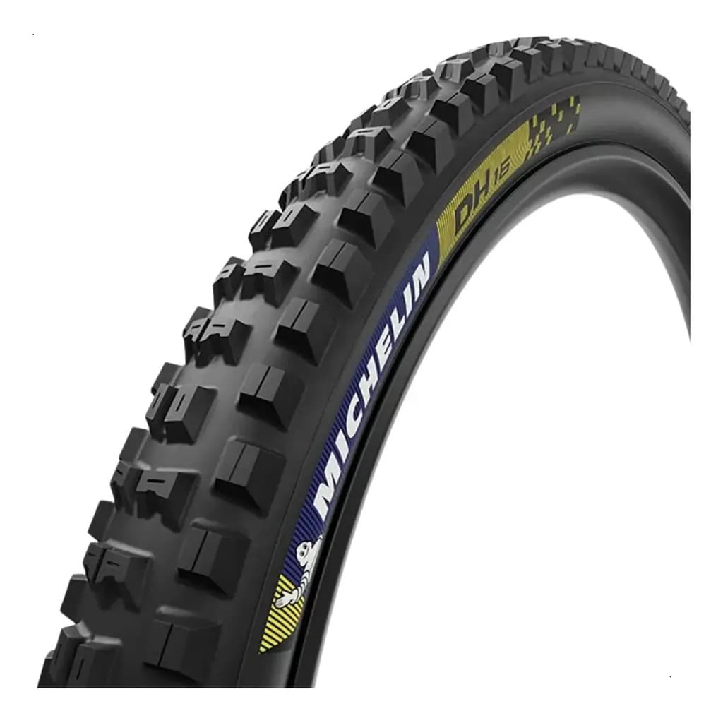 Pneu Michelin 27.5x2.40 DH16 Racing Line 2x55 TPI Kevlar TLR Amarelo