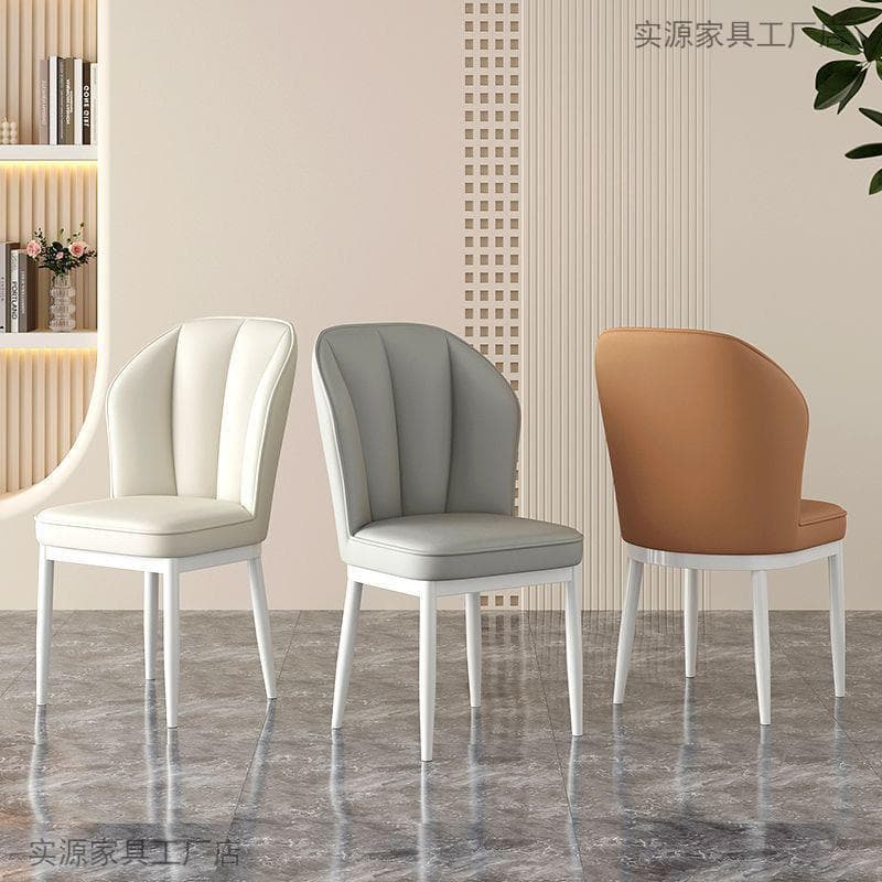 Cadeira de jantar estilo creme, luz doméstica, luxo, mesa de jantar, restaurante, bolsa macia, encosto, casa, café, laze
