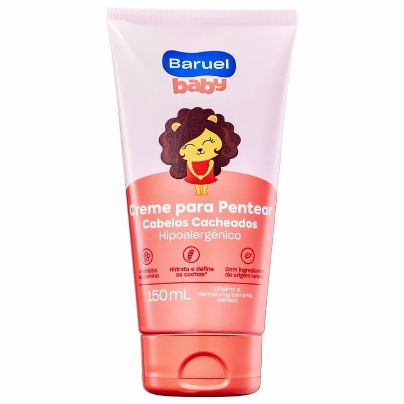Creme para Pentear Baruel Baby Cabelos Cacheados 150ml