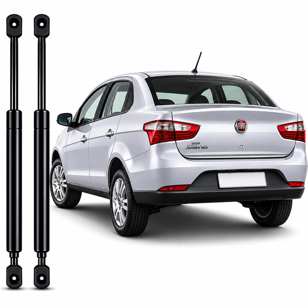 Par amortecedor porta malas Fiat Grand Siena 2013 a 2021