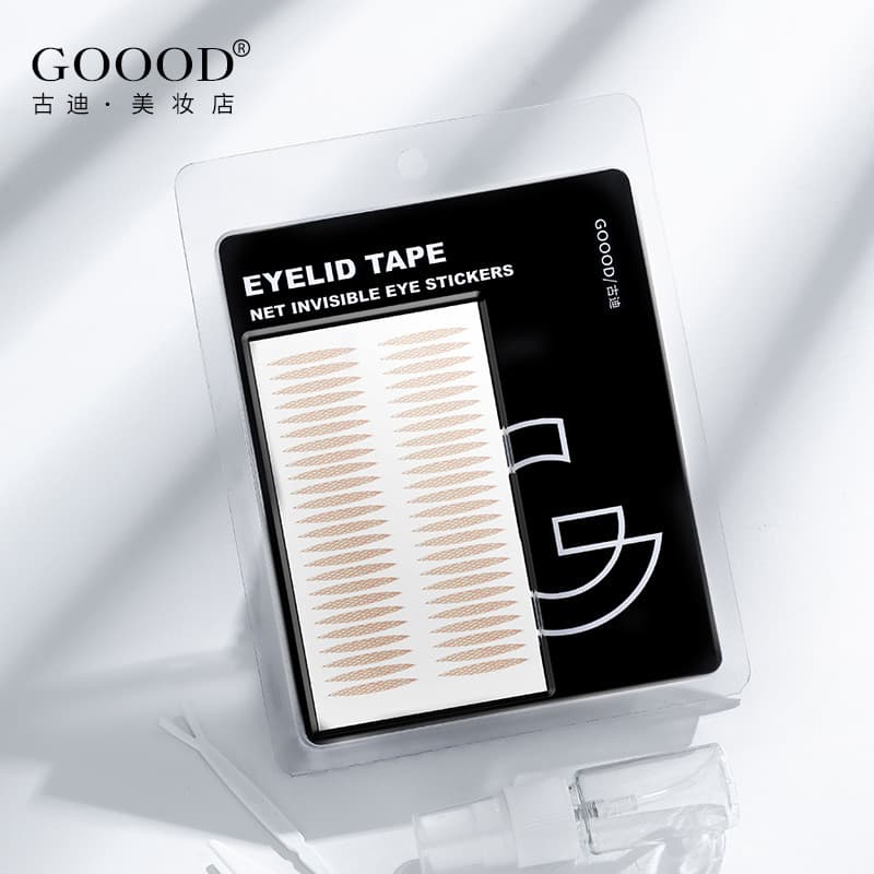Goody S tipo azeitona Spray de água renda Natural dupla pálpebra adesivo invisível feminino sem costura parcial interior