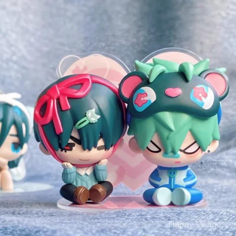 Figura de anime da série de caixas surpresa Alien Stage: Mizuzu, Ivan, Ataruka, Haina, modelos de colares decorativos.