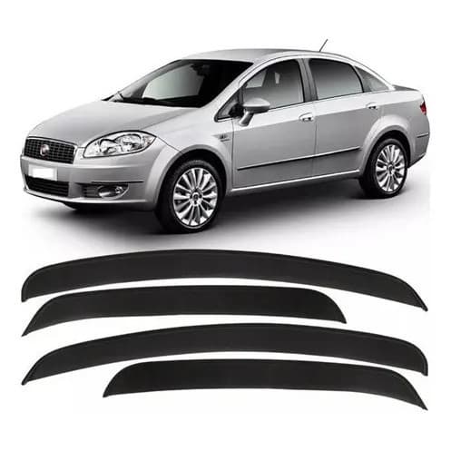 Calha De Chuva Defletor Linea 2008 A 2015 4 Portas