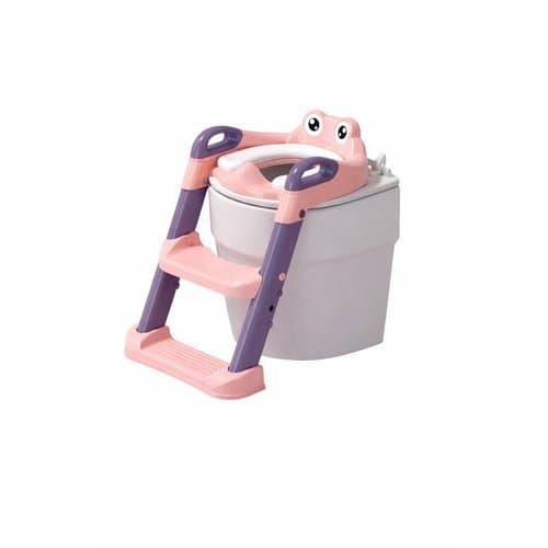 Assento Redutor Infantil Vaso Sanitario Rosa Anatomico Antiderrapante Confortavel Facil Instalacao Portatil Duravel