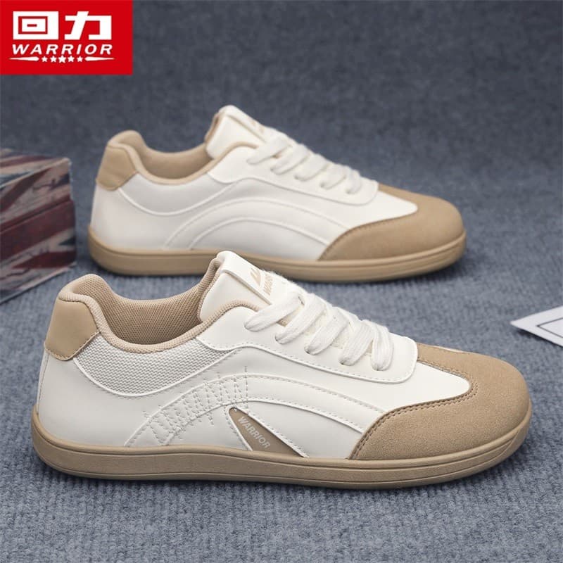 Puxar para trás sapatos de treinamento alemão masculino 2026 novo estilo sapatos brancos primavera lazer esportes leve s