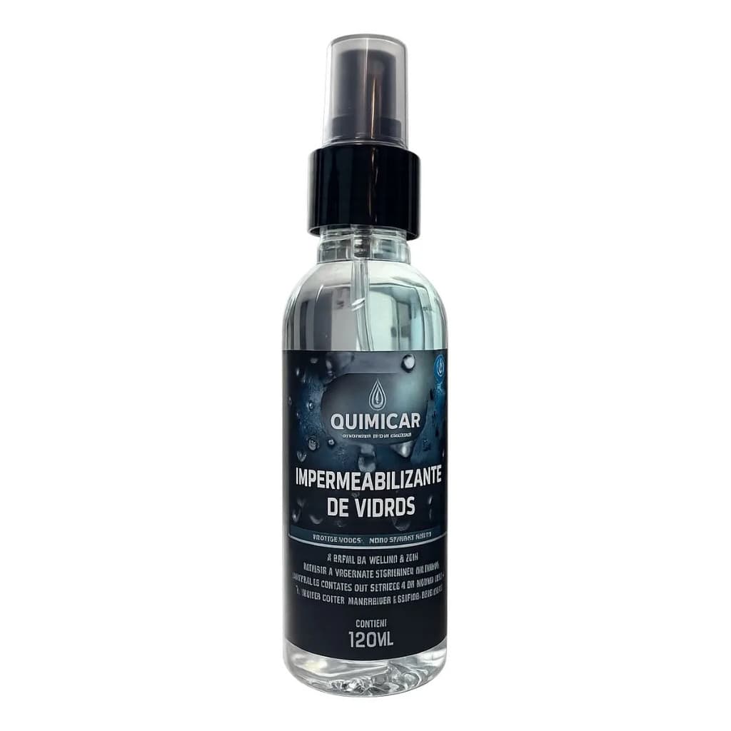 Impermeabilizante de Vidros Alvejapro Spray 120ml – Repelente de Água para Para-brisa e Box