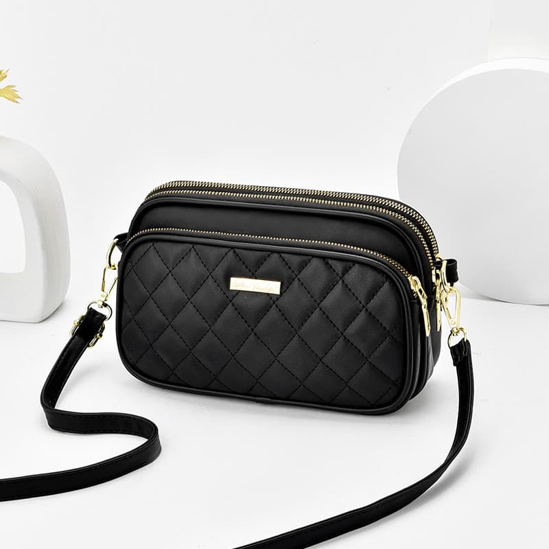 Bolsa feminina 2026 verão novo estilo diamante pequeno saco de meia-idade senhoras High-End versão coreana All-Match Cro