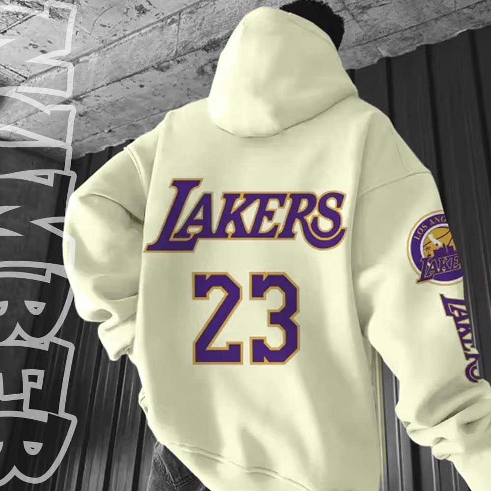 Moletom LA Basket Hoodie Unissex Conforto Premium
