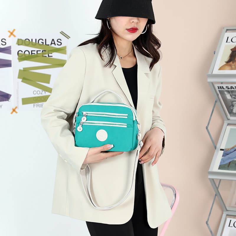 Oxford pano pequeno saco feminino 2024 novo estilo náilon bolsa feminina ombro saco do mensageiro Casual senhoras bolsa