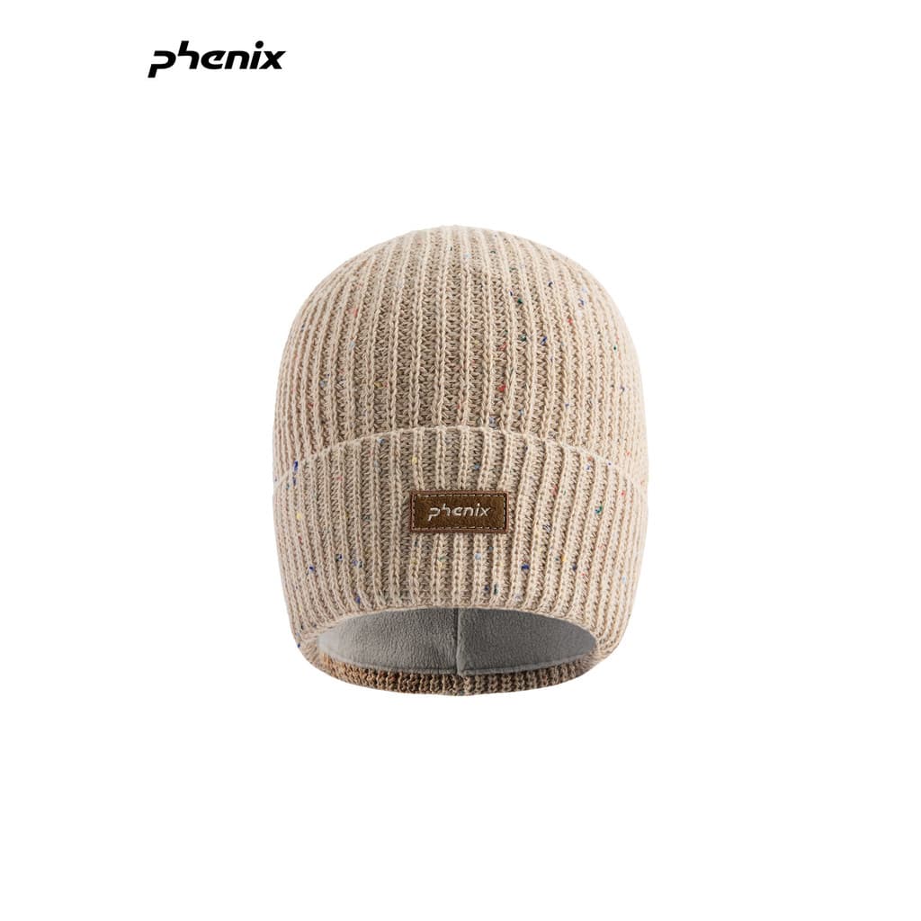 Phenix Phoenix Chapéu de malha colorido ao ar livre feminino 2025 inverno novo estilo esportivo forro de lã quente chapé