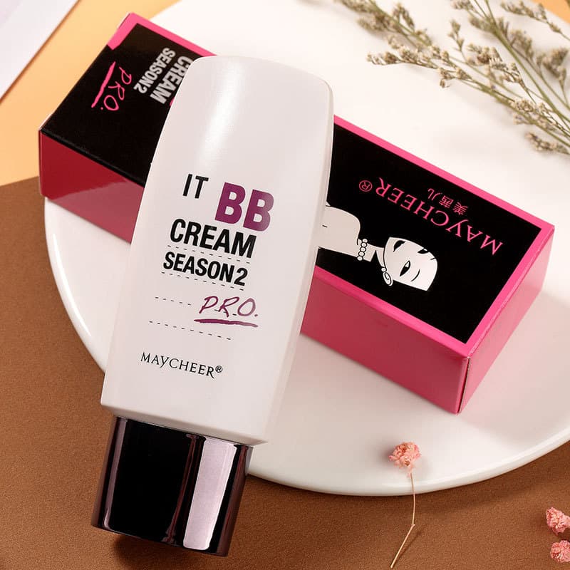 Meiqier segunda temporada impecável maquiagem Nude BB creme corretivo fundação base líquida de longa duração iluminando