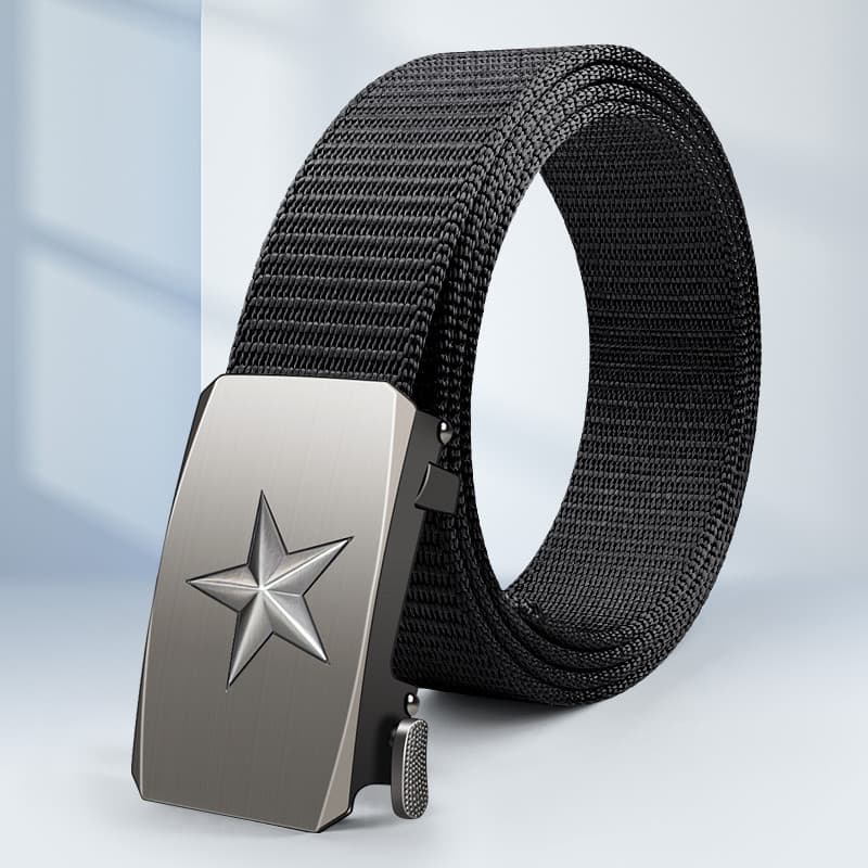 Cinto masculino Casual All-Match simples estilo moderno High-End ao ar livre de meia-idade jovem liga A