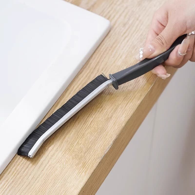 Escova de limpeza de lacuna de banheiro escova de fenda de cozinha escova de limpeza multifuncional janela lacuna sulco