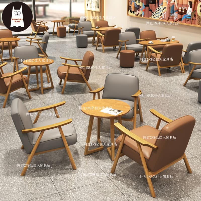 Café cozimento sobremesa loja cadeira de mesa combinação chá restaurante área descanso madeira maciça pequeno Hotel livr