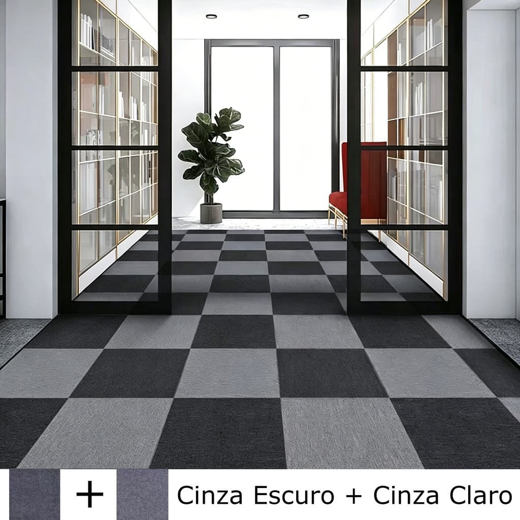 Tapete Adesivo Quadrado 30x30cm Arranhador para Gato Autocolante Decorativo Para Piso Sala Quarto Antiderrapante