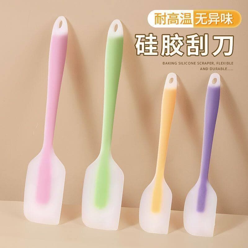 2026 novo estilo espátula de silicone espátula de silicone integrado creme espátula espátula Nougat bolo espátula cozime