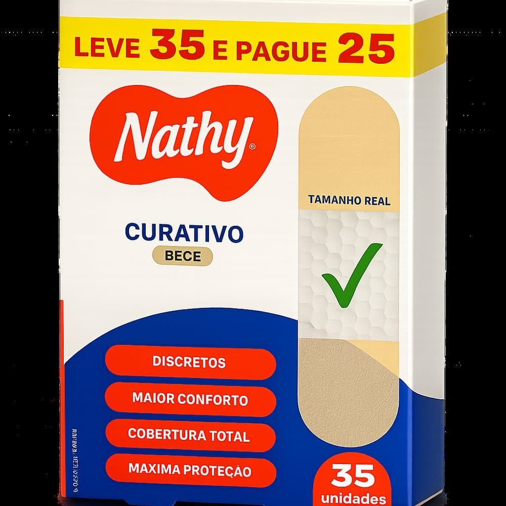 CURATIVO ADESIVO BEGE C/ 35UND - NATHY