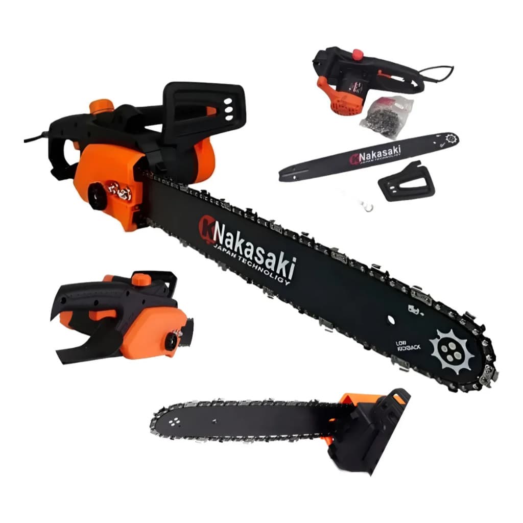 Motosserra Elétrica Muito Potente 2000w Sabre de 48CM Eletrosserra 18.8