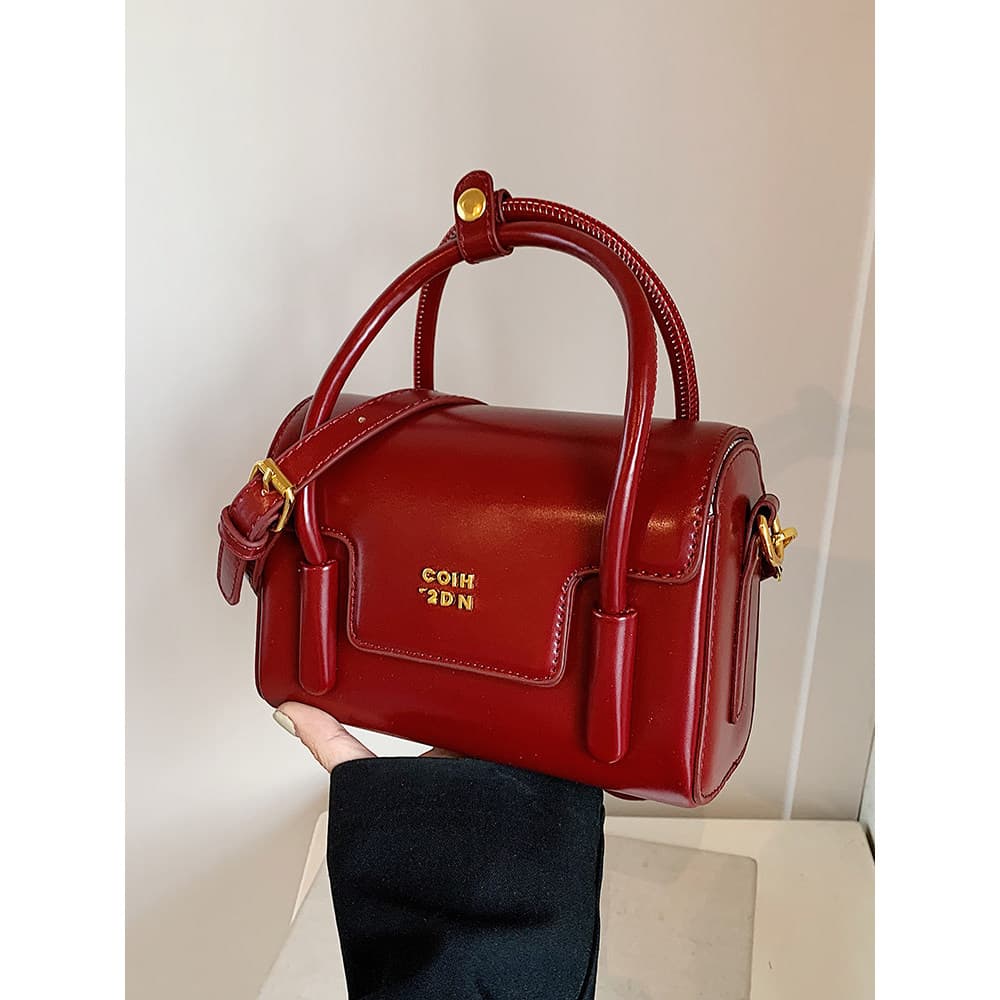 Retro bolsa de mão feminina 2026 primavera verão novo estilo moda All-Match pequeno quadrado saco versão coreana nicho H